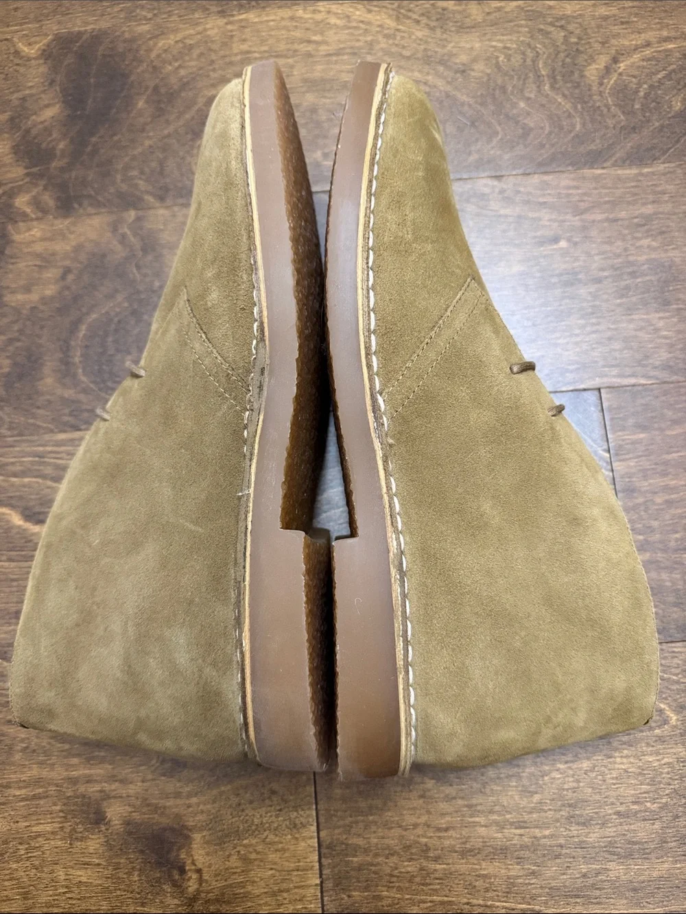J. Crew Men's Tan Suede Chukka Boots